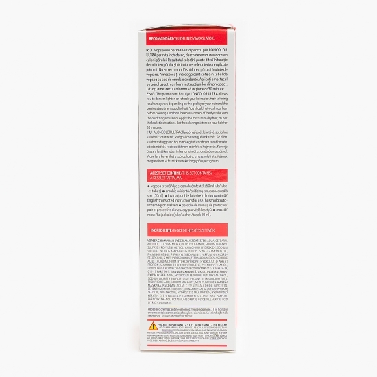 Vopsea permanentă pentru păr Ultra 4.11 Ciocolată 100ml