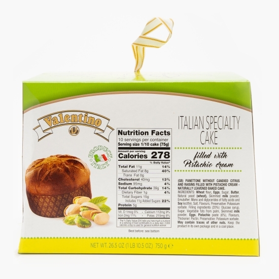 Panettone cu cremă de fistic 750g