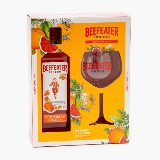 Gin Blood Orange 37.5% alc. 0.7l + pahar