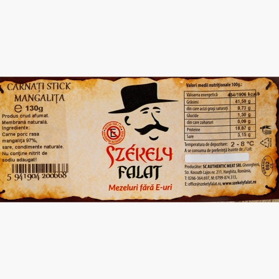 Cârnați Stick Mangalița 130g