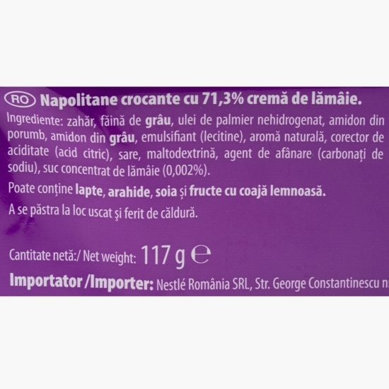 Napolitane cu lămâie Zi bună 117g