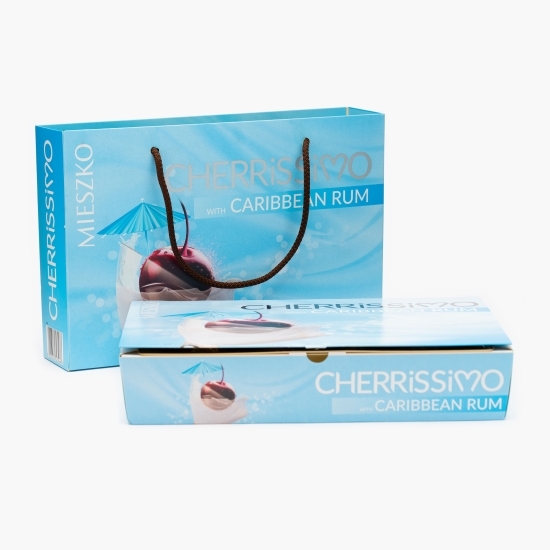 Praline ciocolată Cherrisimo Carrabian rom 285g