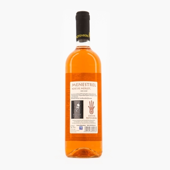 Vin rose sec Merlot, 14%, 0.75l