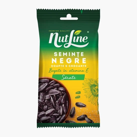 Semințe floarea-soarelui negre, cu sare 40g