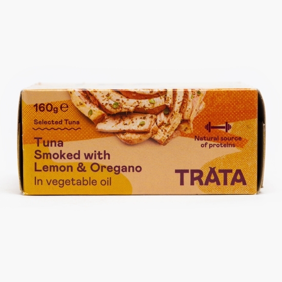 Ton afumat cu lămâie și oregano 160g