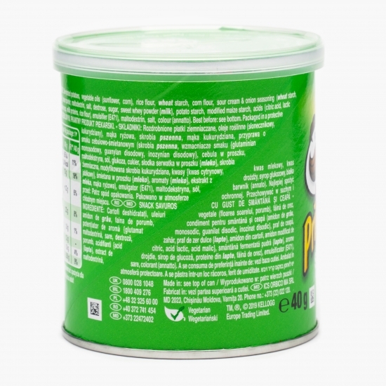 Chipsuri din cartofi cu aromă de smântână și ceapă 40g