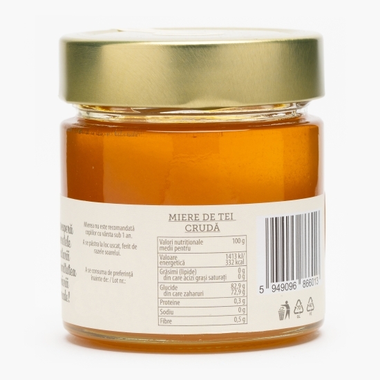 Miere de tei crudă 270g