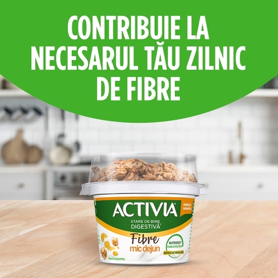 Iaurt Mic dejun cu granola și miere 165g