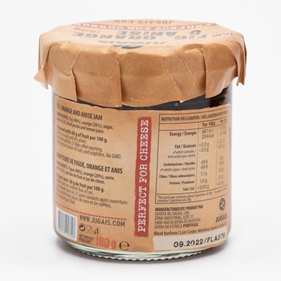 Gem de smochine, portocale și anason 180g
