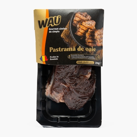 Pastramă afumată de oaie 250g