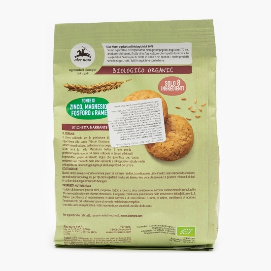 Biscuiți ecologici din grâu cu ulei de măsline 300g