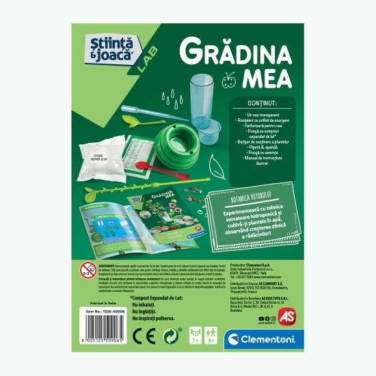 Știință & joacă: Grădina mea, +8 ani