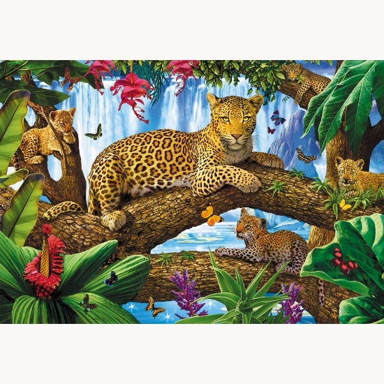 Puzzle-Jaguar într-o pauză odihnitoare 4+ ani