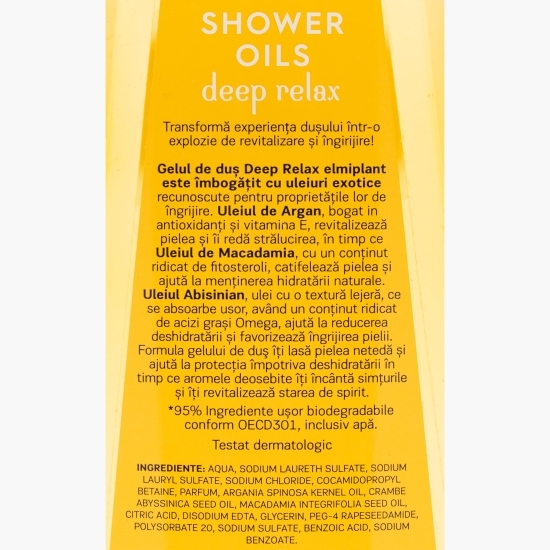 Gel de duș cu uleiuri Deep Relax 400ml