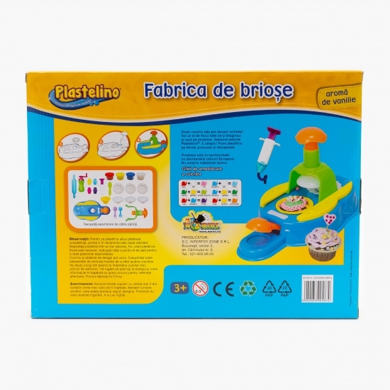 Set de plastilină Fabrica de brioșe 3+ ani