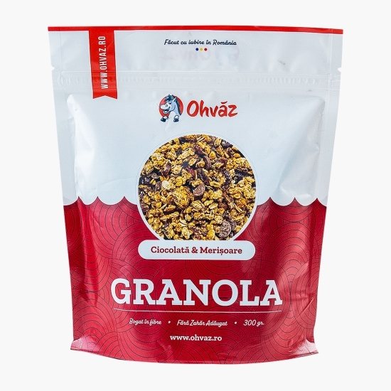 Granola cu ciocolată și merișoare 300g