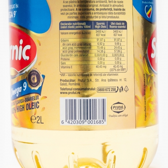 Ulei High Oleic bogat în Omega 9, 2l