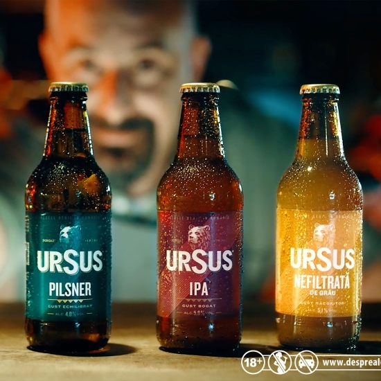 Bere blondă IPA, sticlă 0.33l
