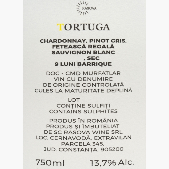 Vin alb sec Semillon & Chardonnay 0.75l