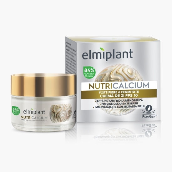 Cremă de zi fortifiere și fermitate, FPS 10, Nutricalcium, 50ml