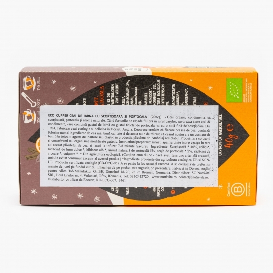 Ceai eco Winter Spice Orange 40g (20 plicuri x 2g)