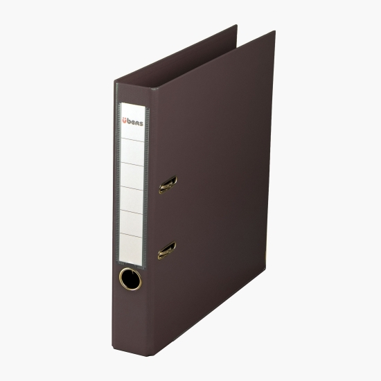 Biblioraft A4 PVC 50mm Ubers, negru