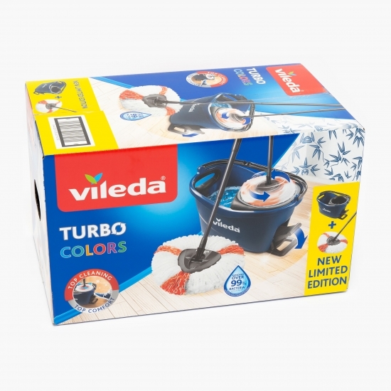 Set de curățenie wring turbo albastru