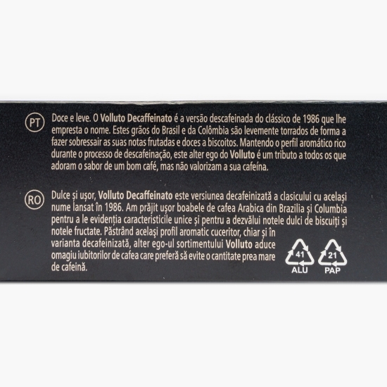 Volluto decofeinizată 10 băuturi, capsule cafea