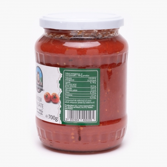 Roșii pasate din roșii românești 700g