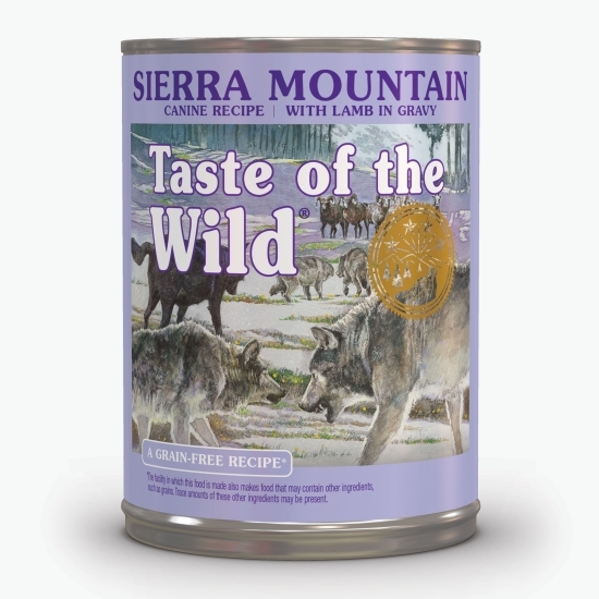 Hrană umedă pentru câini Sierra Mountain 390g