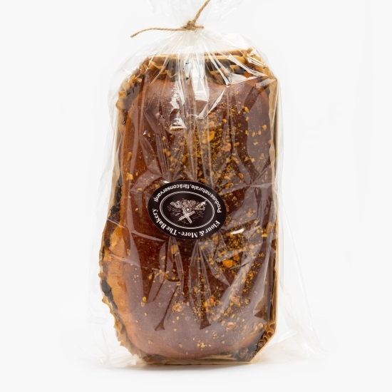 Cozonac cu cacao, nucă și stafide 1kg