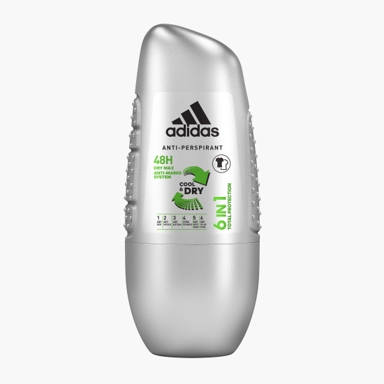Deodorant roll-on New M Cool & Dry 6 în 1, 50ml 