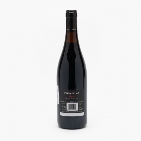 Vin roșu sec Premium Primitivo Puglia, 13%, 0.75l