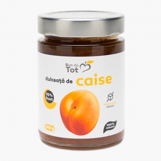 Dulceață de caise fără zahăr adăugat 360g