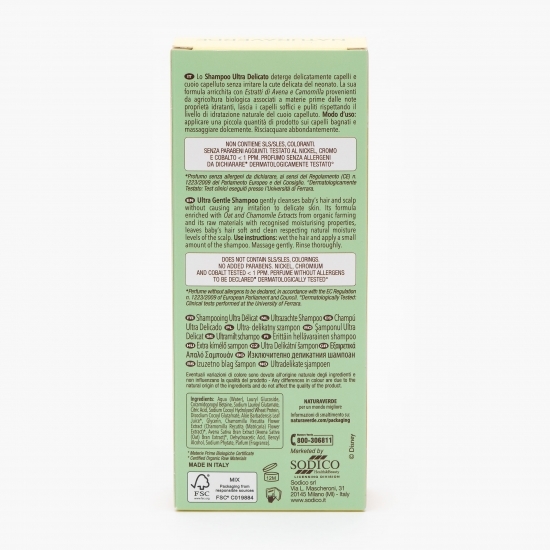 Șampon de bebeluși delicat bio 200ml