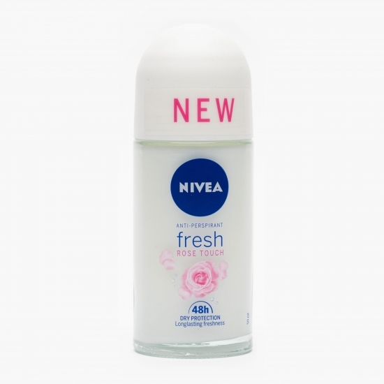 Deodorant antiperspirant roll-on Fresh Rose Touch 50ml