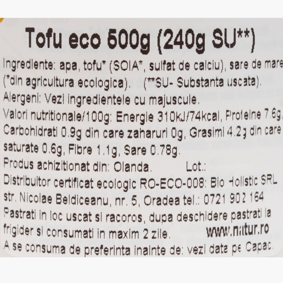 Tofu eco 500g