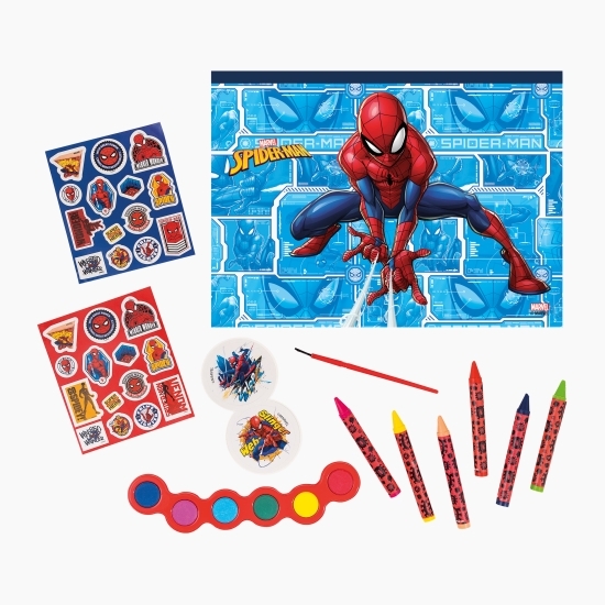 Set desen - gentuță de creație Spiderman