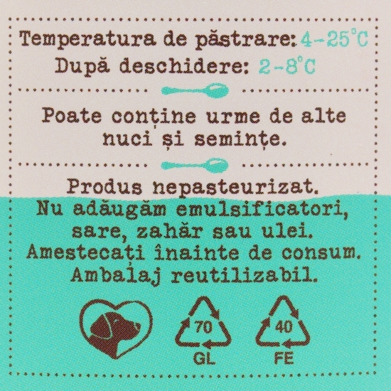 Cremă tartinabilă fină de arahide 360g
