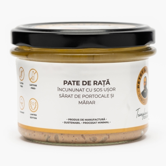 Pate de rață cu sos ușor sărat de portocale 190g