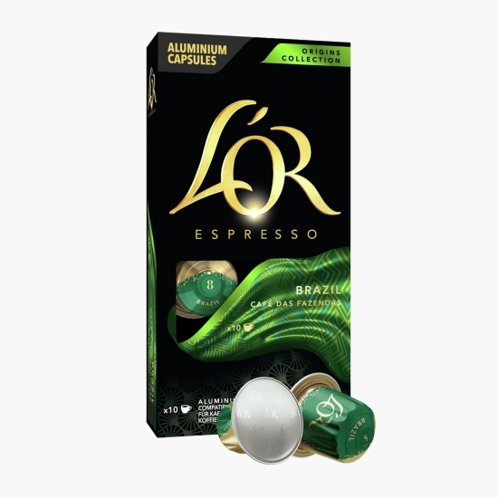 Espresso Brazil, 10 băuturi, 52g, capsule cafea