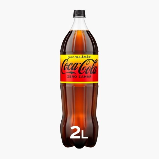 Băutură carbogazoasă cola lămâie, zero zahăr, 2l