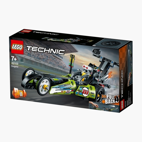 Dragster, 42103 Technic, +7 ani