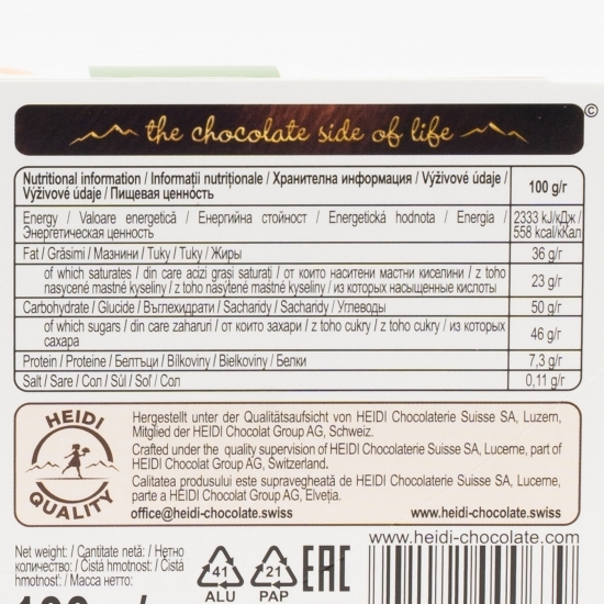Ciocolată lapte cu alune de pădure 100g