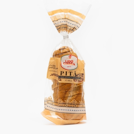 Pită din făină integrală și semințe 400g