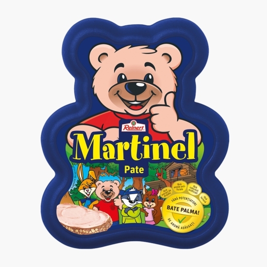 Pateu tartinabil din carne de porc, curcan și ficat de porc, 125g