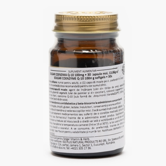 Coenzima Q-10 100mg 30 capsule