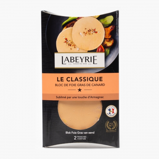Foie gras bloc rață duo 80g