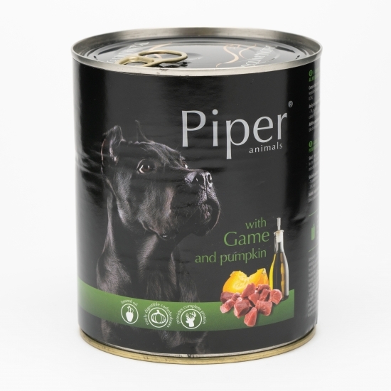 Hrană umedă pentru câini, 800g, carne de vânat și dovleac