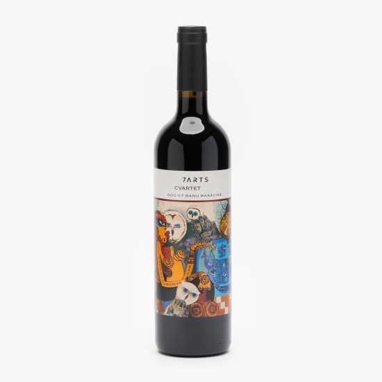 Vin roșu sec Cvartet, 15.5%, 0.75l